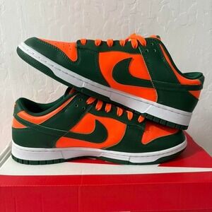 Nike Dunk Low "Miami Hurricanes / Dolphins" – Size 10 (US)